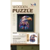 3D Puzzle Ahşap Minyatür Maket Kiti DIY Kendin Yap Şahin 168 Parça