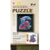3D Puzzle Ahşap Minyatür Maket Kiti DIY Kendin Yap Yunus 173 Parça