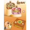 Capybara Suda Halka Geçirme Oyunu Nostaljik Işıklı Water Game Hediyelik Oyuncak