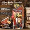 3D Puzzle Ahşap Minyatür Maket Kiti DIY Kendin Yap Garaj