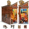 3D Puzzle Ahşap Minyatür Maket Kiti DIY Kendin Yap Garaj