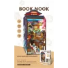 3D Puzzle Ahşap Minyatür Maket Kiti DIY Kendin Yap Japan, Sakura Sokak 293 Parça