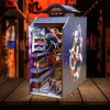 3D Puzzle Ahşap Minyatür Maket Kiti DIY Kendin Yap Japan, Sakura Sokak 293 Parça