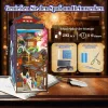 3D Puzzle Ahşap Minyatür Maket Kiti DIY Kendin Yap Japan, Sakura Sokak 293 Parça