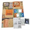 3D Puzzle Ahşap Minyatür Maket Kiti DIY Kendin Yap Piramitler 89 Parça Işıklı