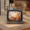 3D Puzzle Ahşap Minyatür Maket Kiti DIY Kendin Yap New York 78 Parça Işıklı