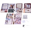 3D Puzzle Ahşap Minyatür Maket Kiti DIY Kendin Yap Kahve Dükkanı Işıklı