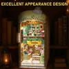 3D Puzzle Ahşap Minyatür Maket Kiti DIY Kendin Yap Cafe ve Ev Işıklı 213 Parça
