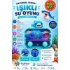 Su Oyunu (Water Game) Çocuklar İçin – Eğlenceli Halka Geçirme Işıklı Shark 2586BC-K12AçıkMaviShark