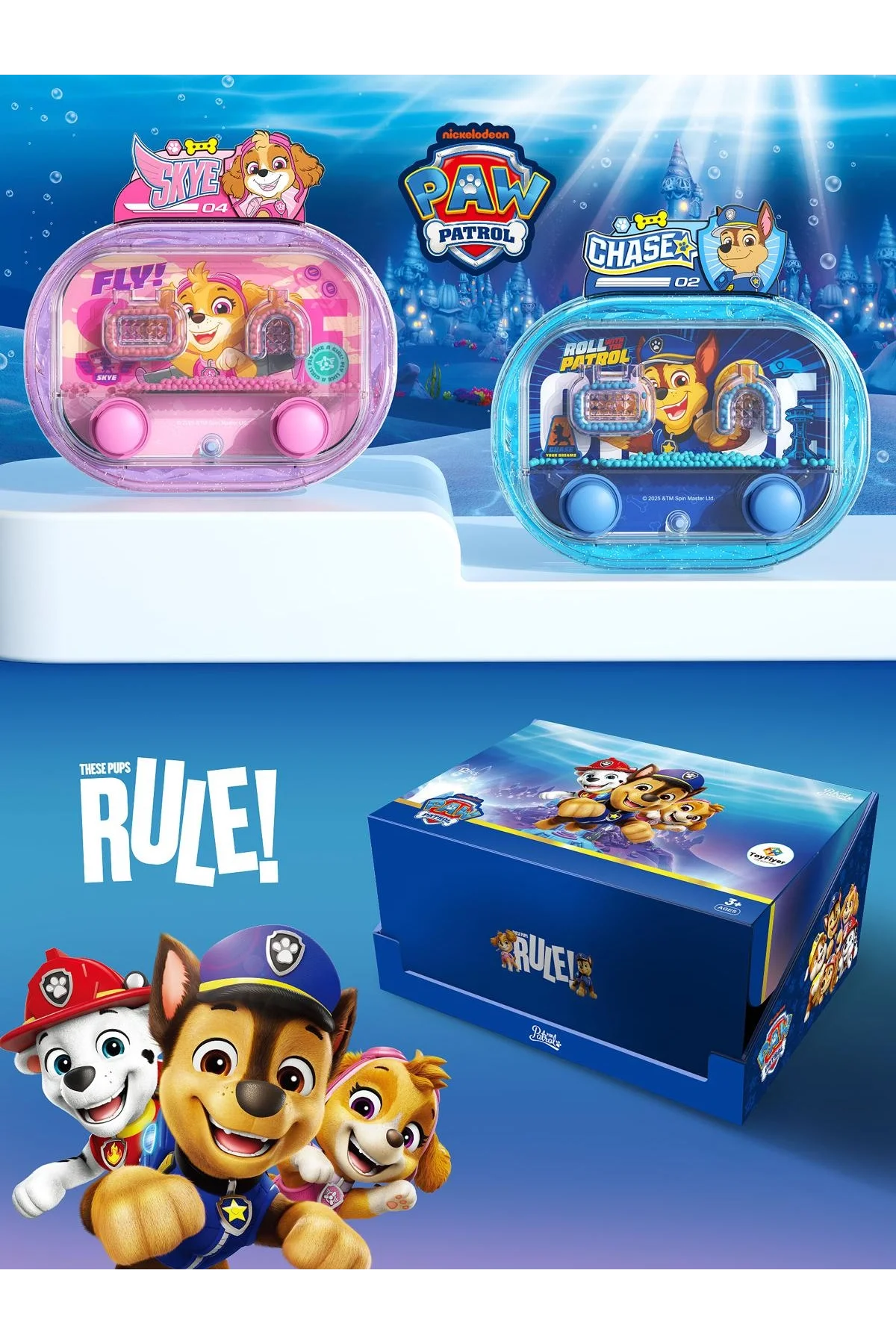 PAW Patrol Suda Köpük Geçirme Oyunu Nostaljik Sulu Oyun Stres Oyuncağı
