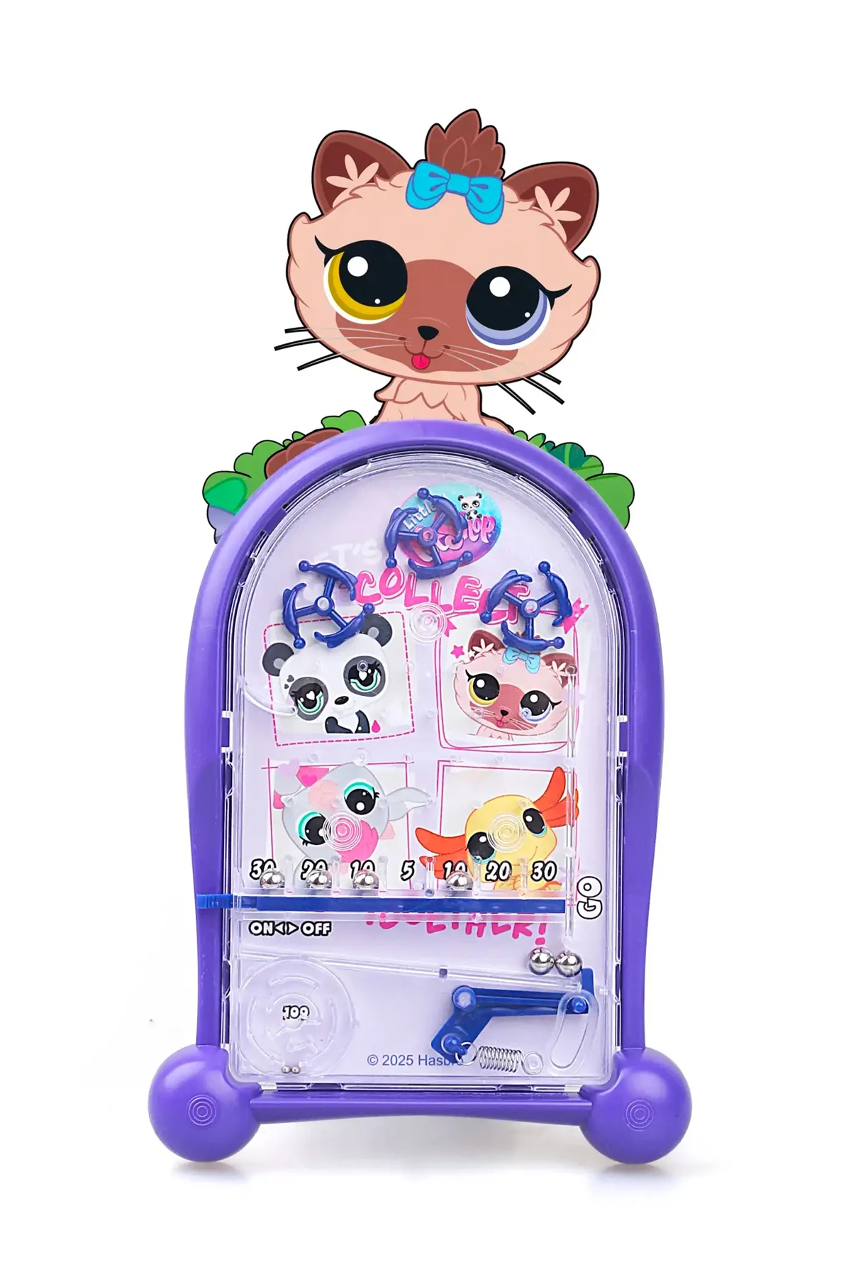 PinBall Littlest Pet Shop Eğitici Retro Eğitici Oyuncak Mor