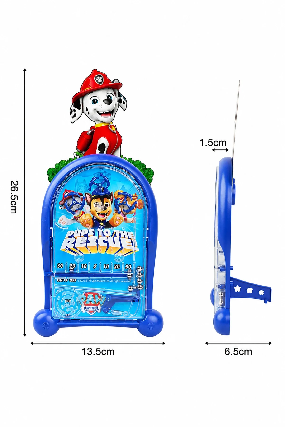 PinBall Paw Patrol Eğitici Retro Eğitici Oyuncak Lacivert