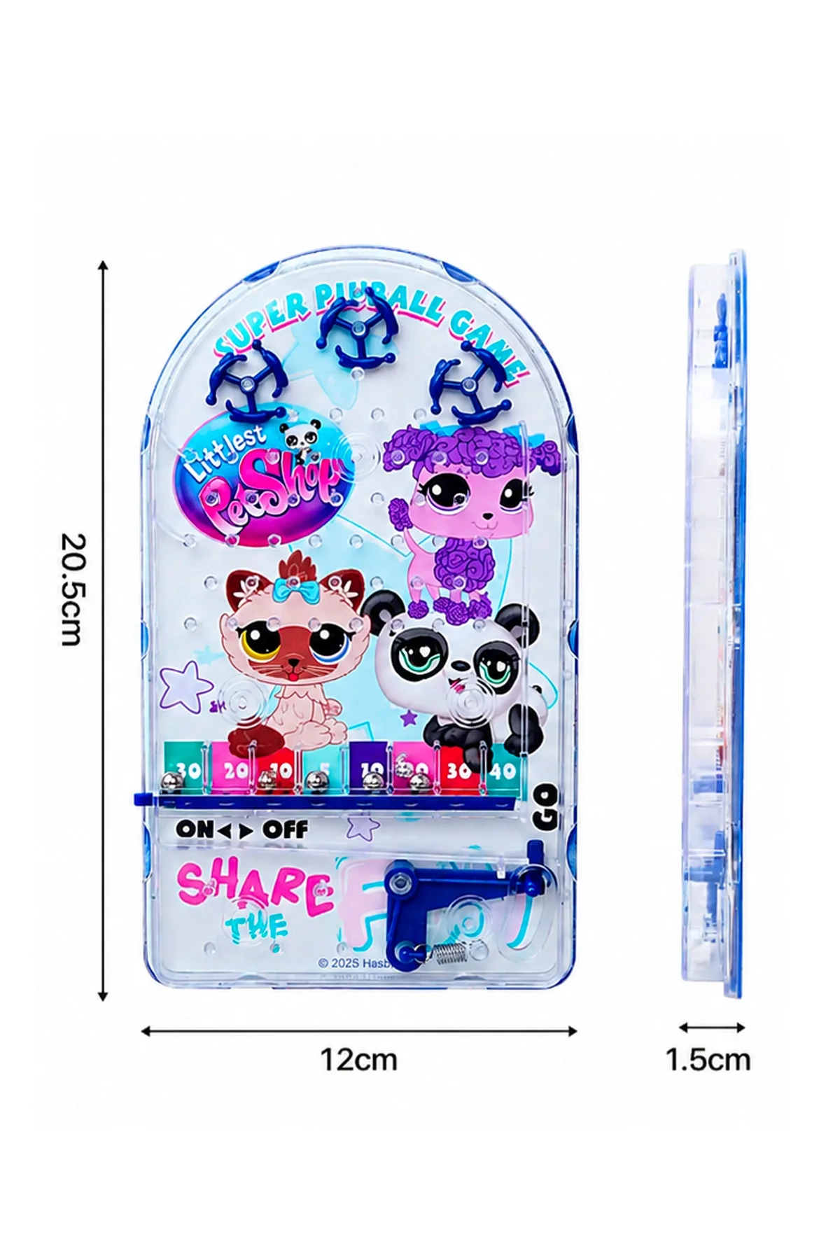PinBall Littlest Pet Shop Eğitici Retro Oyuncak Kedi