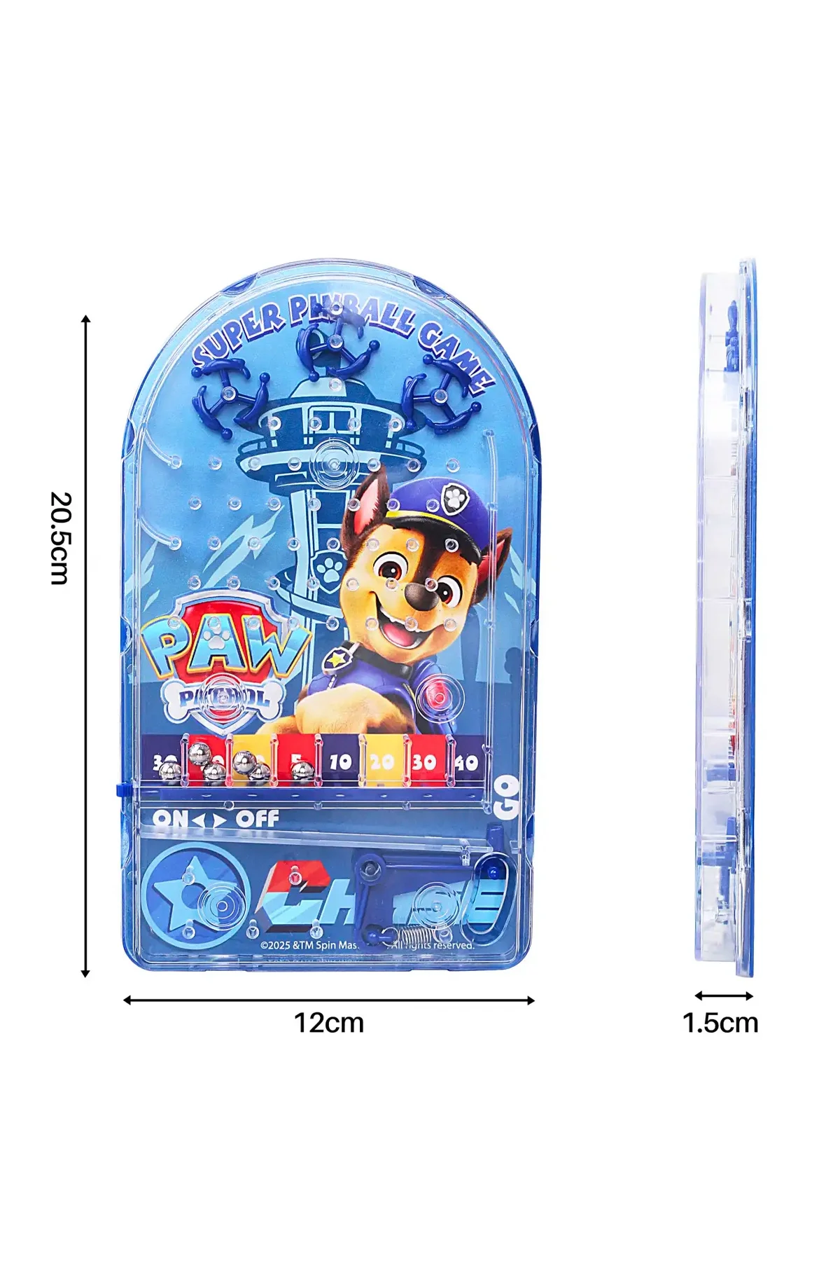 PinBall Paw Patrol Eğitici Retro Oyuncak Mavi
