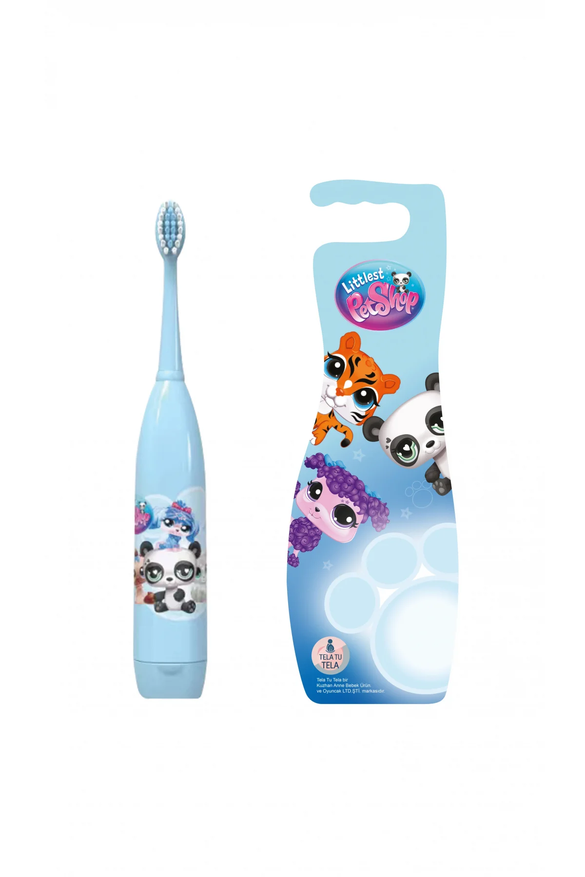 Çocuk Diş Fırçası - Littlest Pet Shop (LPS) Lisanslı Pilli Eğitici Diş Fırçası
