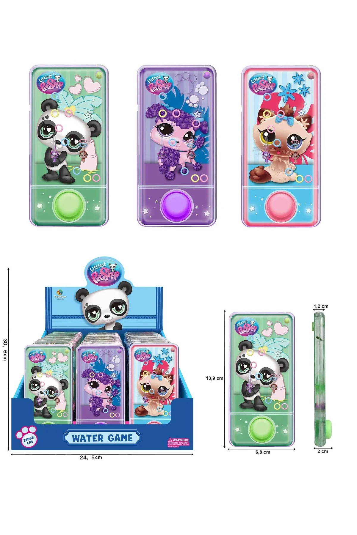 Littlest Pet Shop Lisanslı Su Oyunu – Water Game – Halka Geçirme Oyunu