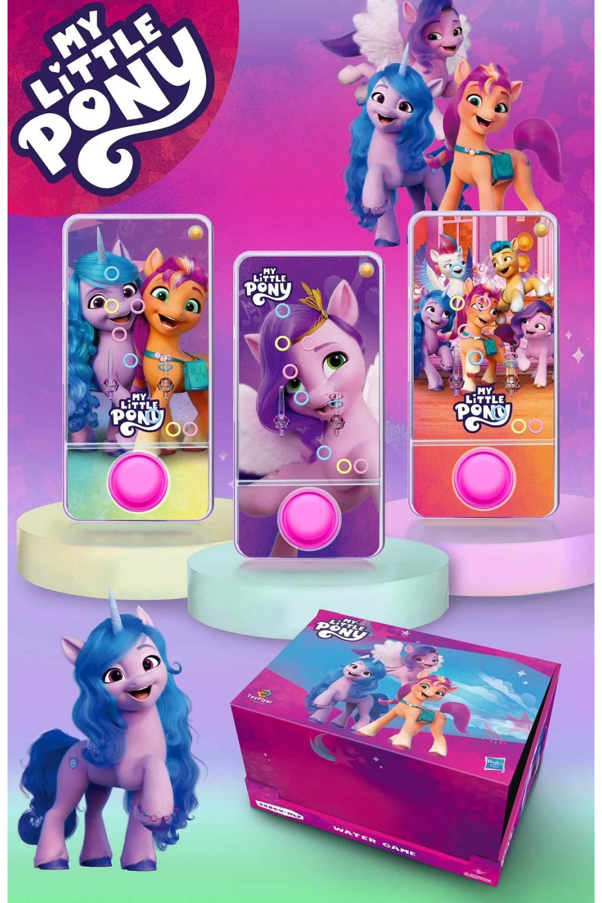 My Little Pony Lisanslı Su Oyunu – Water Game – Halka Geçirme Oyunu