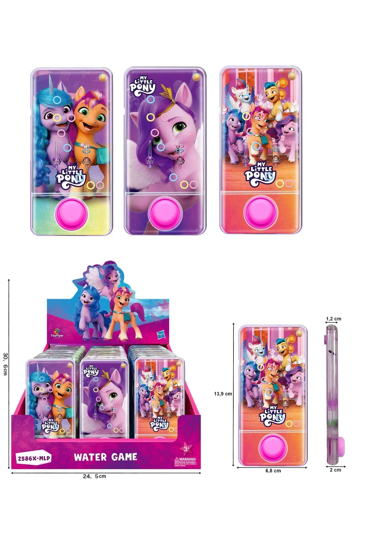 My Little Pony Lisanslı Su Oyunu – Water Game – Halka Geçirme Oyunu