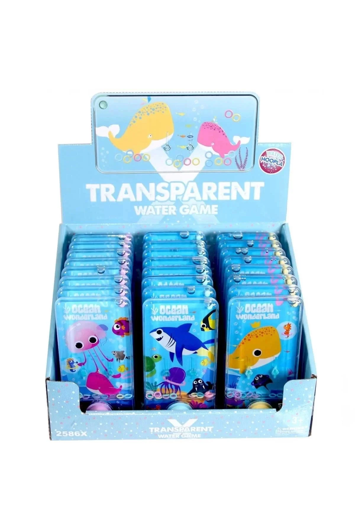 Suda Halka Geçirme Oyunu - Transparent Water Game Eğitici Oyuncak