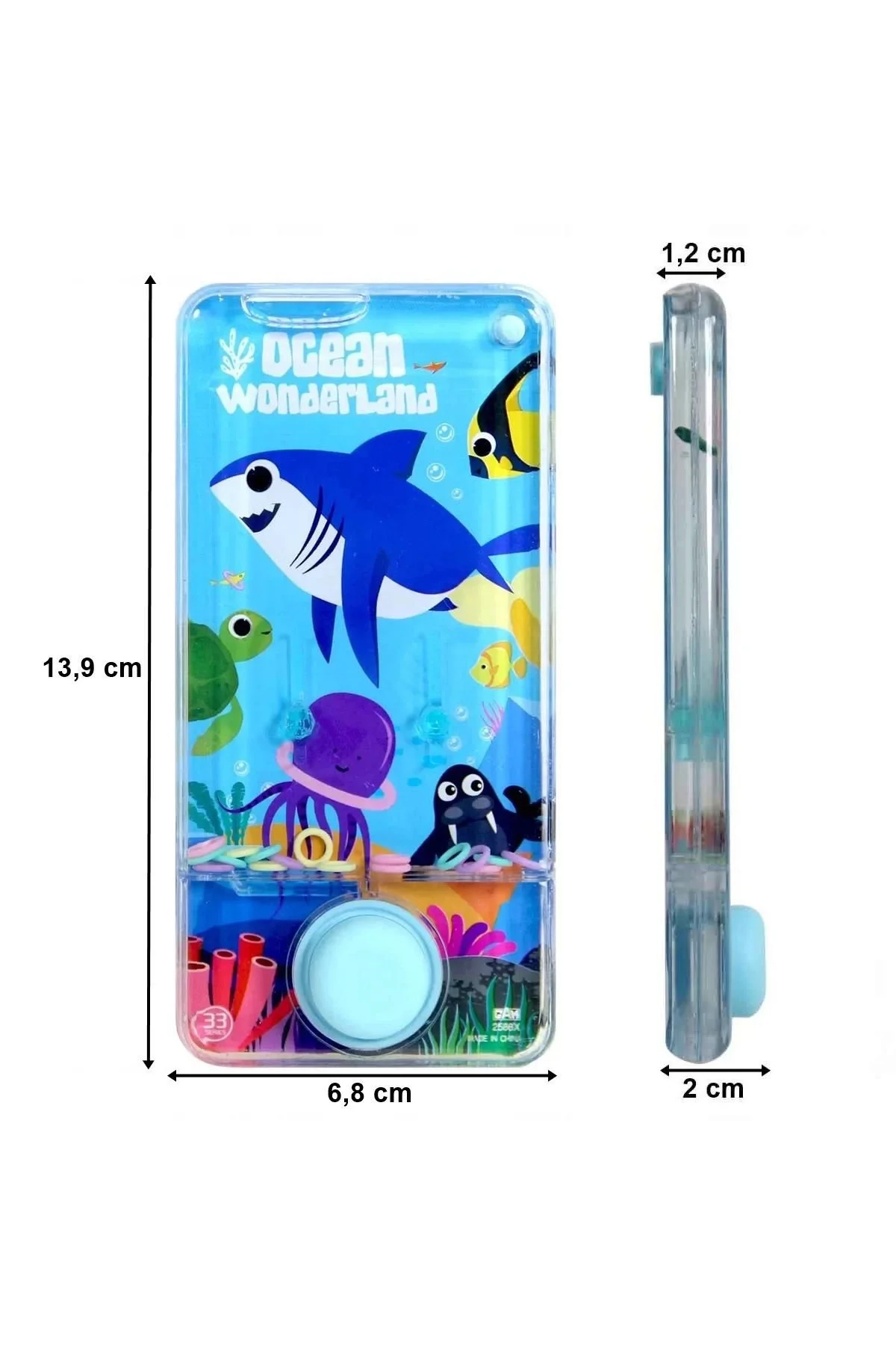 Suda Halka Geçirme Oyunu - Transparent Water Game Eğitici Oyuncak