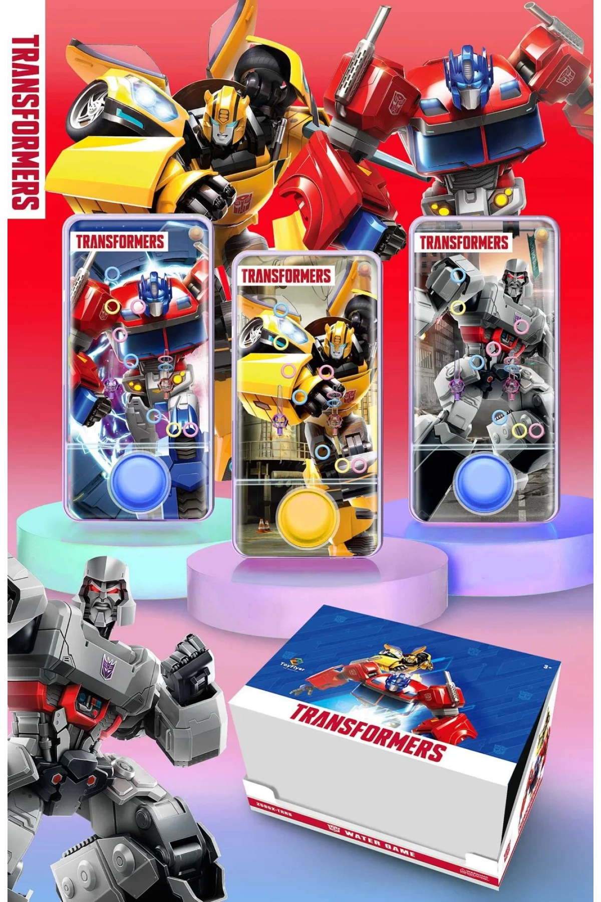 Transformers Lisanslı Su Oyunu – Water Game – Halka Geçirme Oyunu