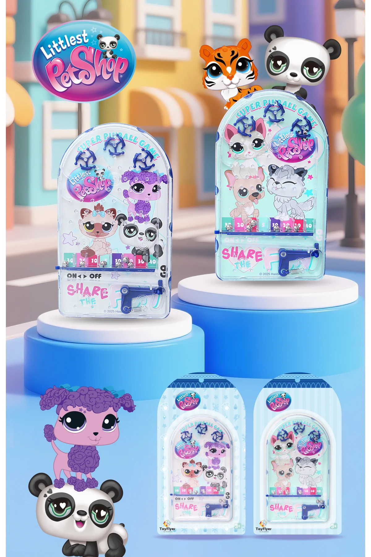 PinBall Littlest Pet Shop Eğitici Retro Oyuncak Small