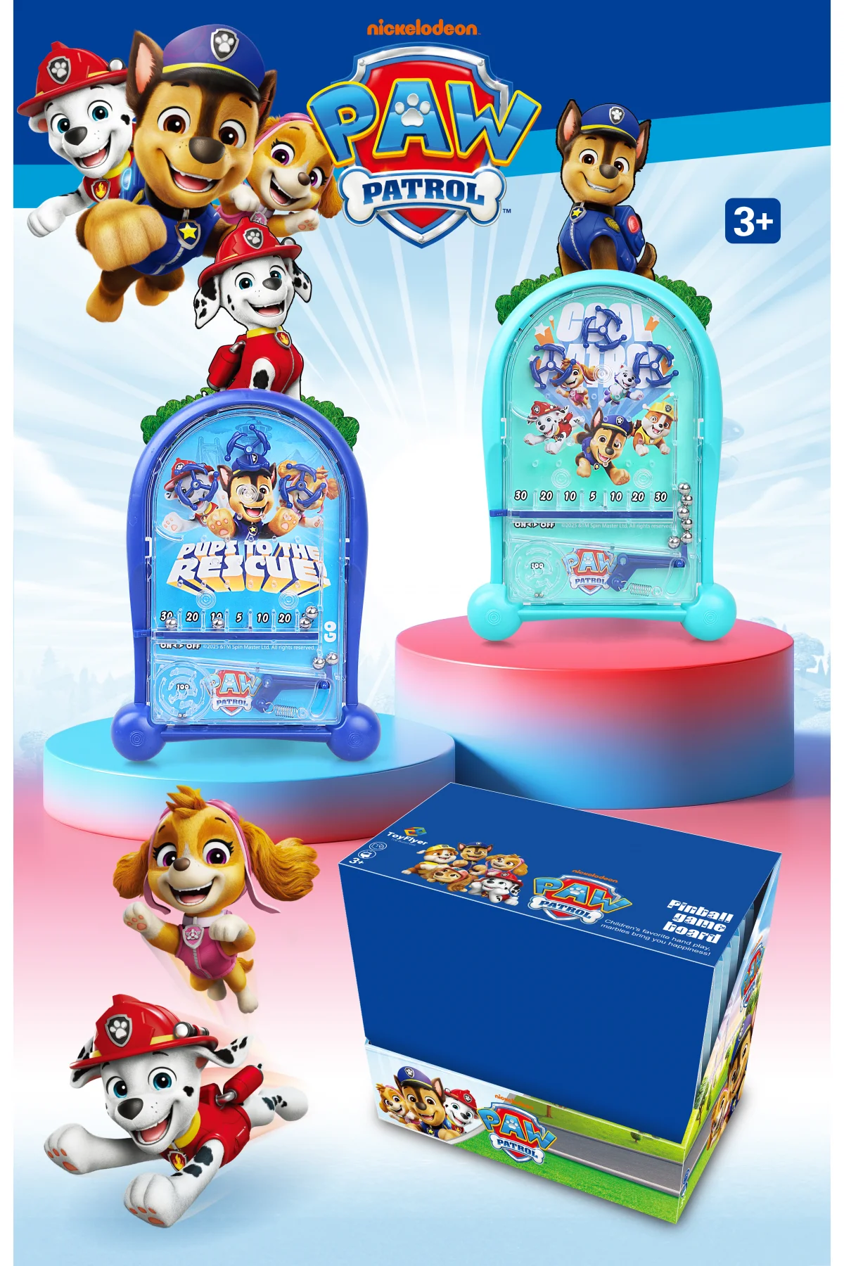 PinBall Paw Patrol Eğitici Retro Eğitici Oyuncak