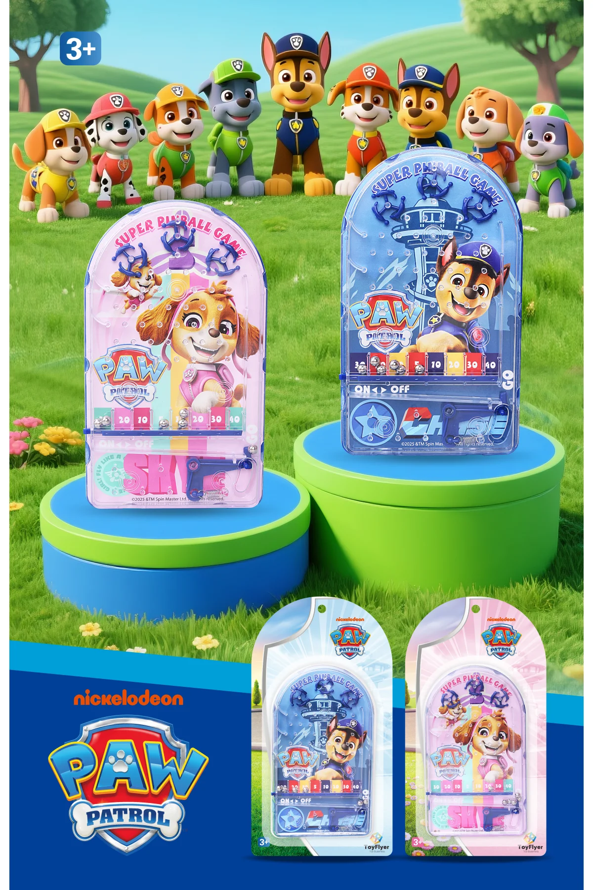 PinBall Paw Patrol Eğitici Retro Oyuncak Small