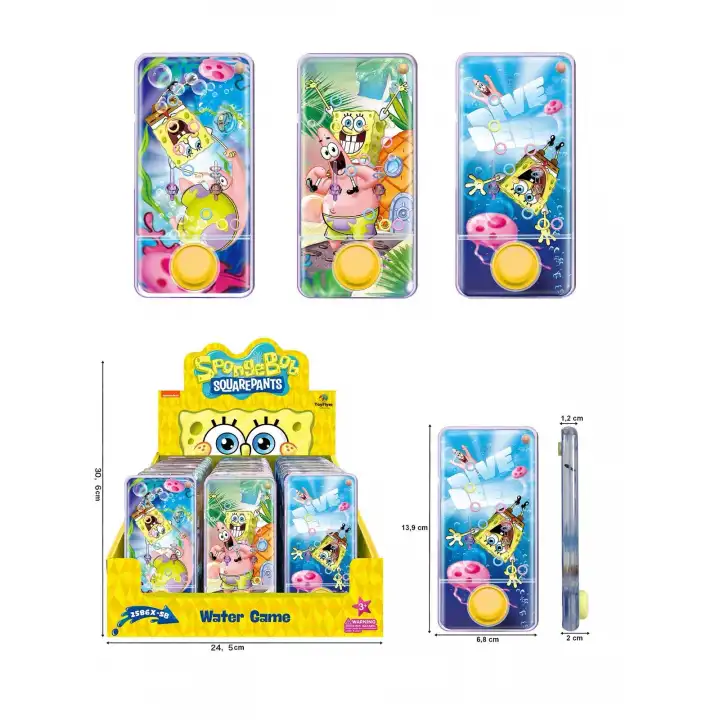 Sünger Bob Lisanslı Su Oyunu – Water Game – Halka Geçirme Oyunu