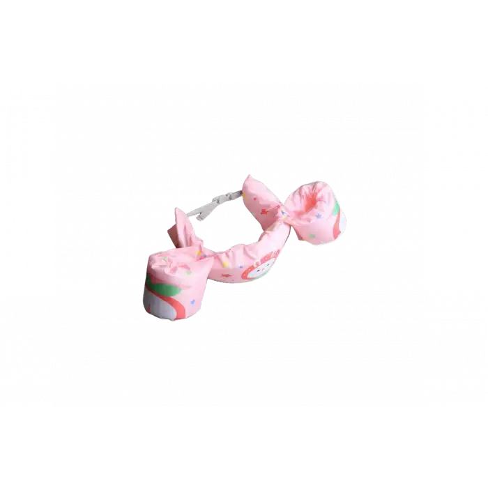 Tavşan Temalı Bebek Kolluk Can Simidi Seti - Güvenli Göğüs Destekli Batmaz Yüzme Yardımcısı