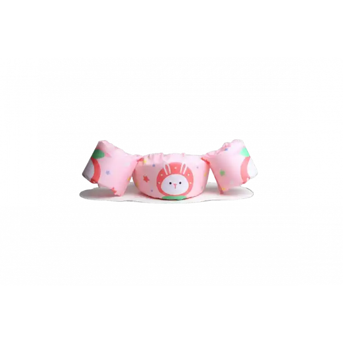 Tavşan Temalı Bebek Kolluk Can Simidi Seti - Güvenli Göğüs Destekli Batmaz Yüzme Yardımcısı