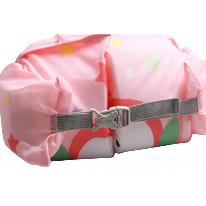 Tavşan Temalı Bebek Kolluk Can Simidi Seti - Güvenli Göğüs Destekli Batmaz Yüzme Yardımcısı