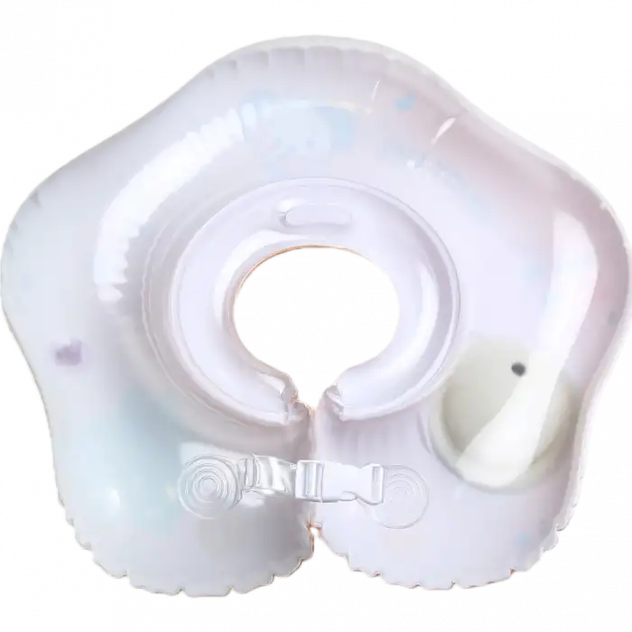 Bebek Yüzme Boyun Simidi Pompa Gerektirmeyen 0-1 Yaş Çift Emniyet Kilitli Ayarlanabilir Simit