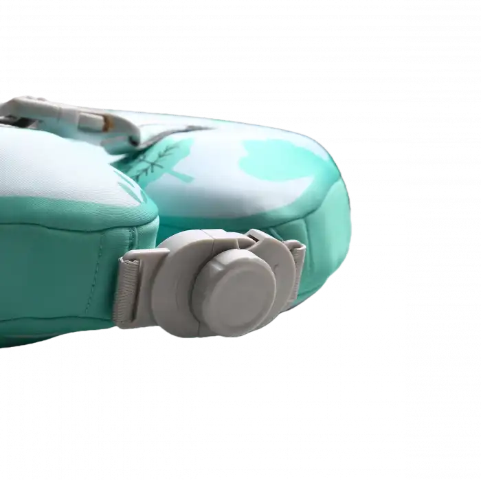 İçi Süngerli Bebek Yüzme Simidi Şişirme Gerektirmeyen Patlamaz 0-1 Yaş Çift Emniyetli Yeşil Dino Simit