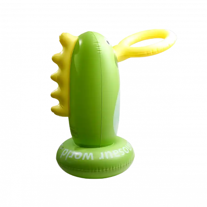 Eğlenceli Şişme Dinozor Havuz Basketbol Potası Koordinasyon Geliştirici Çocuk Su Oyuncağı