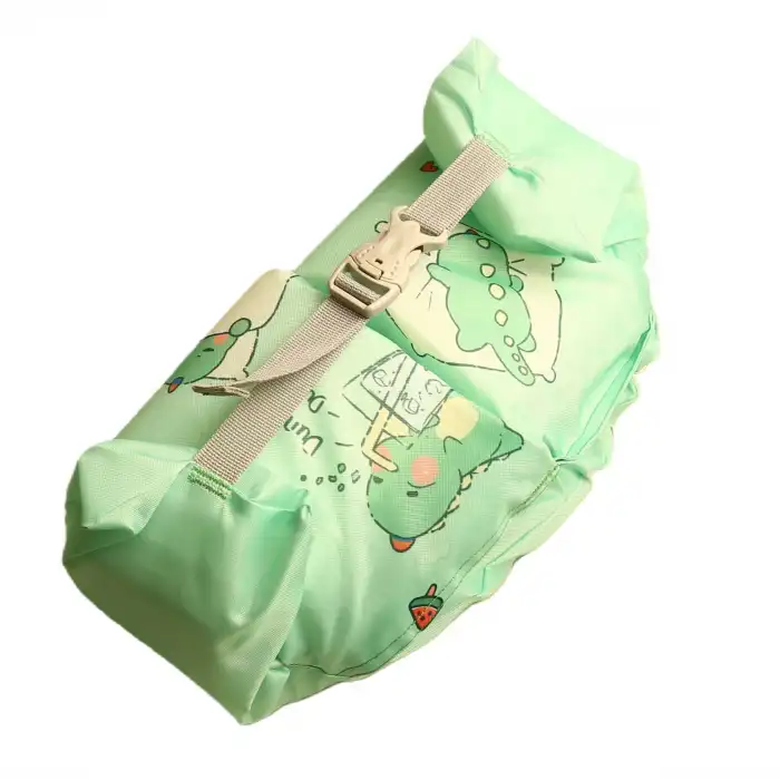 Çocuk Kollu Can Yeleği Emniyet Kilitli Gövde Destekli Yüzme Yardımcısı Dinozor Desenli