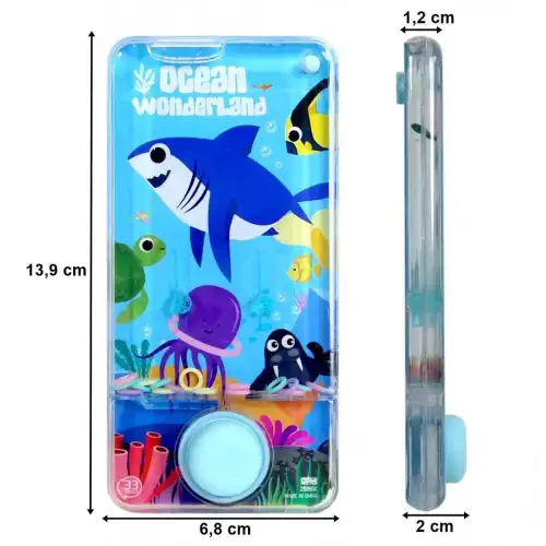 Suda Halka Geçirme Oyunu - Transparent Water Game Eğitici Oyuncak