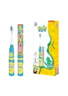 Çocuk Diş Fırçası - Sünger Bob (Sponge Bob) Lisanslı Pilli Diş Fırçası Eğitici 3+