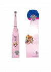 Çocuk Diş Fırçası - Paw Patrol Skye Lisanslı Çift Tuşlu Pilli Diş Fırçası - Tela Tu Tela