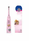 Çocuk Diş Fırçası - Paw Patrol Skye Lisanslı Çift Tuşlu Pilli Diş Fırçası - Tela Tu Tela