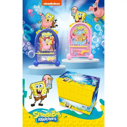 Pinball Sunger Bob Eğitici Oyuncak Retro