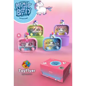 Su Oyunu (Water Game) Çocuklar İçin – Eğlenceli Halka Geçirme Işıklı Unicorn Modelleri