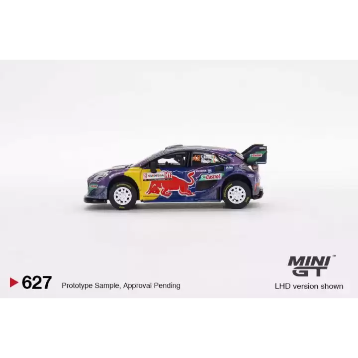 Mini GT 1/64 Ford Puma Rally1 M-Sport Ford WRT 2022 Rally Italia Sardegna Place MGT00627