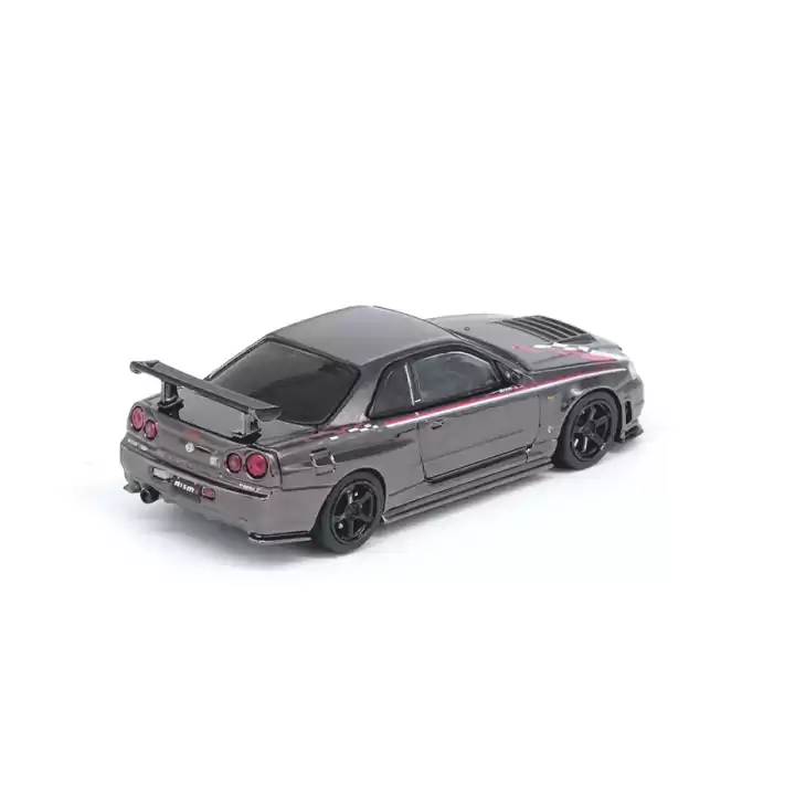 Inno 1/64 Nissan Skyline GT-R R34 Nismo R-Tune Chrome Black