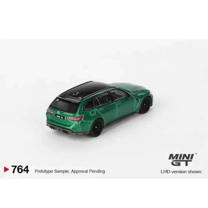 Mini GT 1/64 BMW M3 Competition Touring Isle of Man Green Metallic MGT00764