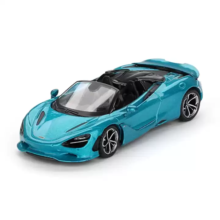 Mini GT 1/64 McLaren 750S Spider Belize Blue - Blister Paket MGT00812