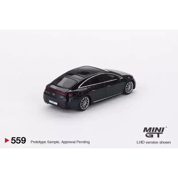 Mini GT 1/64 Mercedes-Benz EQS 580 4MATIC Nautical Blue Metallic MGT00559