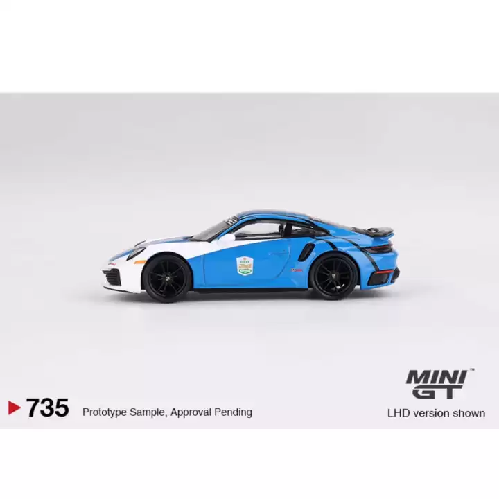 Mini GT 1/64 Porsche 911 Turbo S Safety Car 2023 IMSA Daytona 24 Hrs MGT00735