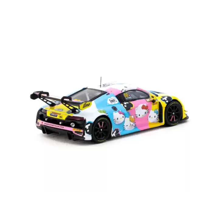 Tarmac Works 1/64 Audi R8 LMS GT3 Evo II Macau GT Cup - FIA GT World Cup 2023 - Race Version Uno Racing #50 with Tarmac Cards