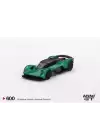 Mini GT 1/64 Aston Martin Valkyrie Aston Martin Racing Green MGT00600